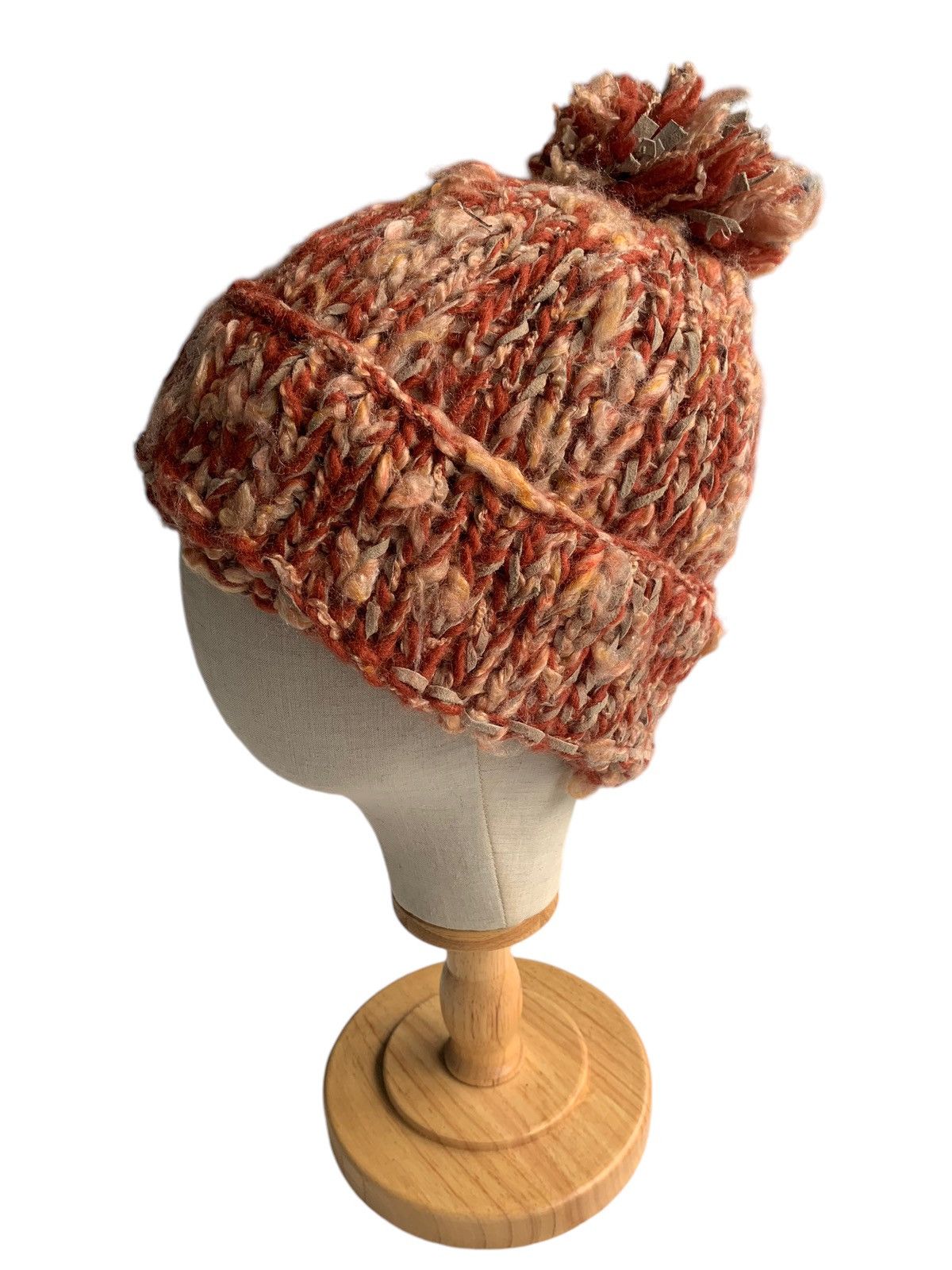 Japanese Brand × Kapital × Vintage Modern Amusement Knitted Wool Hairy Rare Beanie Hats Size ONE SIZE - 1 Thumbnail