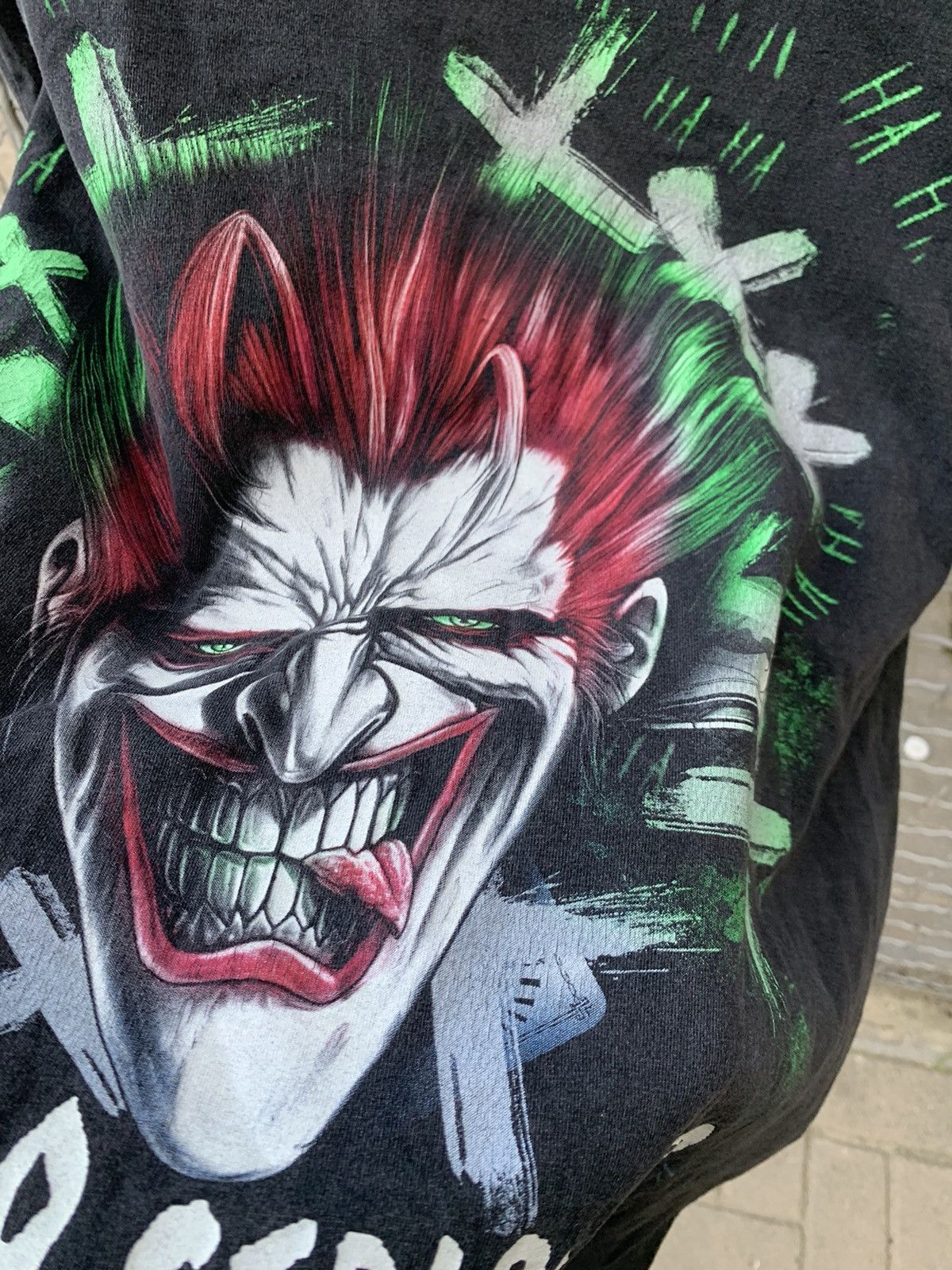 Vintage Vintage Joker Why So Serious Horror Dead Face Graphic Shirt Size US L / EU 52-54 / 3 - 5 Thumbnail