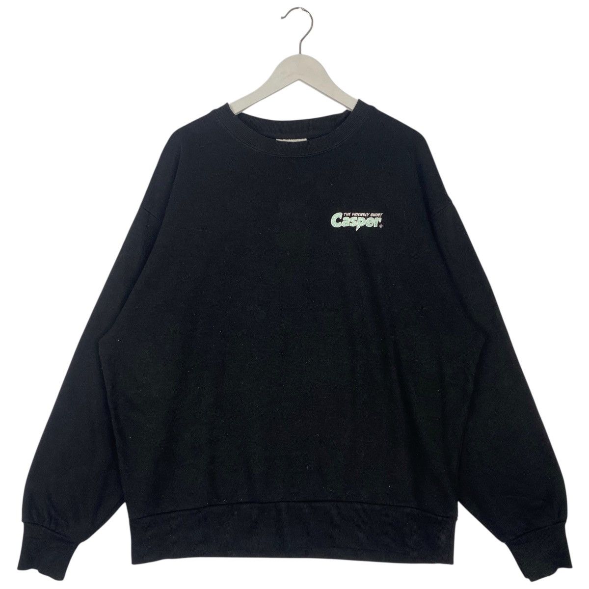 Other Vintage Casper Design Printed Crewneck Sweatshirt Black Size US L / EU 52-54 / 3 - 1 Thumbnail