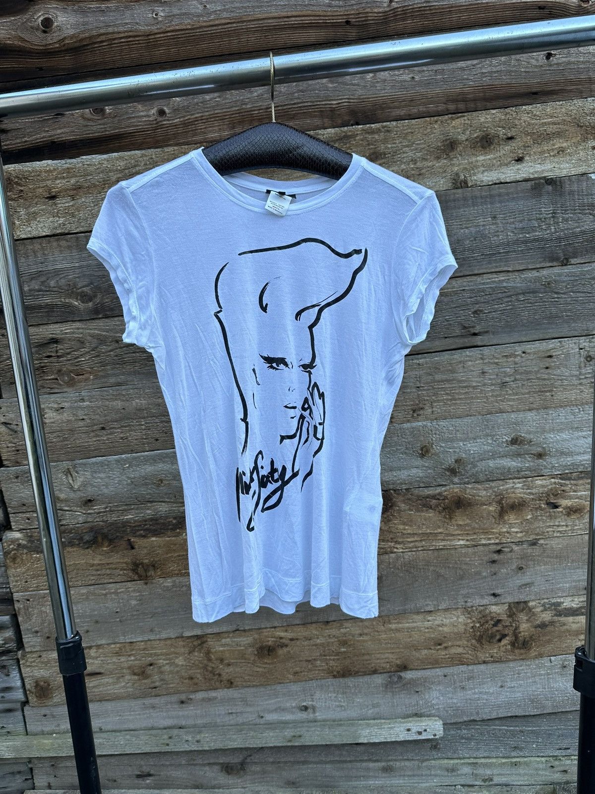 Miss Sixty × Vintage Vintage Miss Sixty Tee Full Print Y2K Size XS / US 0-2 / IT 36-38 - 2 Thumbnail
