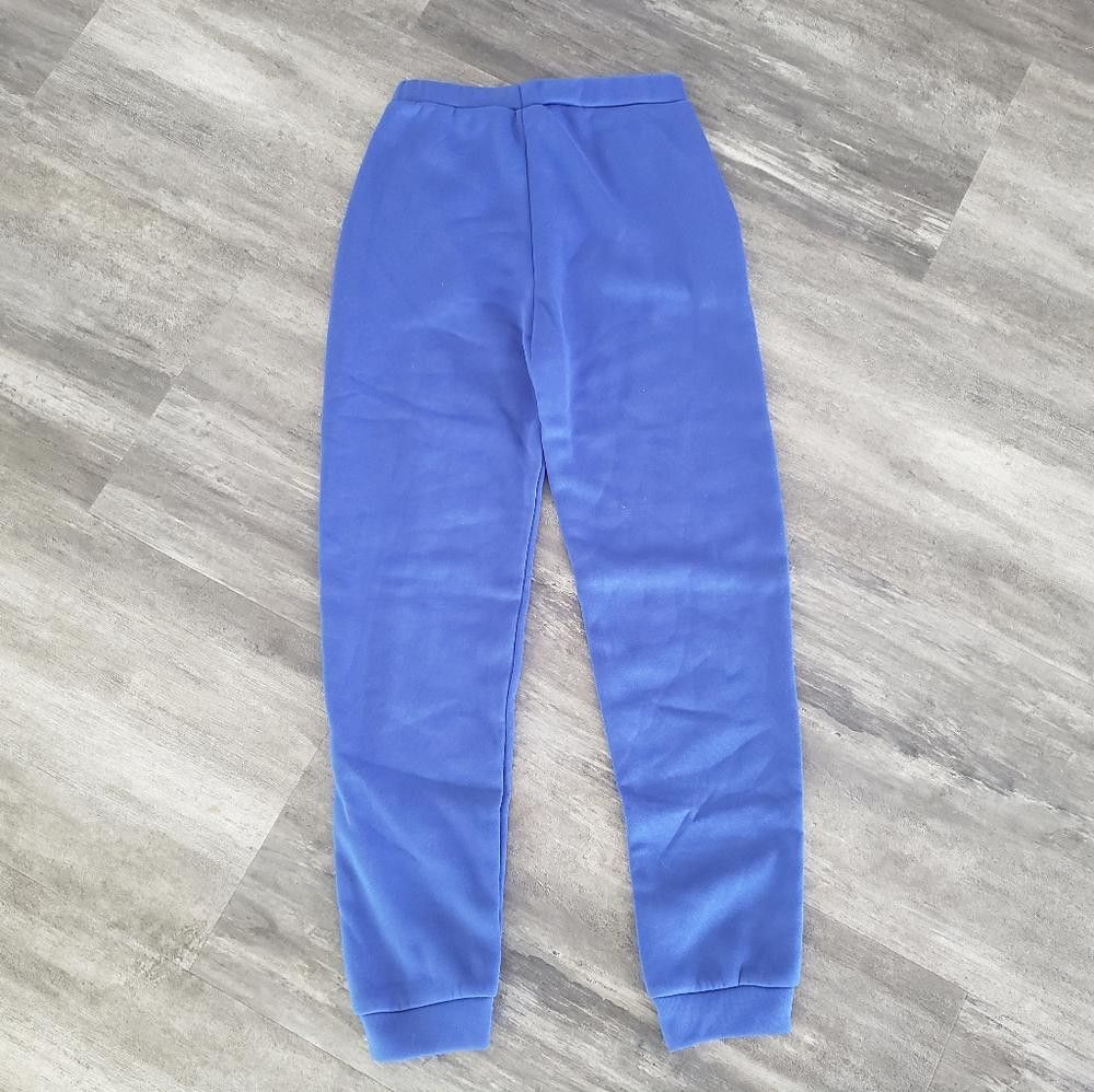 Shein Blue Basic High Waist Banded 2 Sweats Size 28" / US 6 / IT 42 - 2 Thumbnail