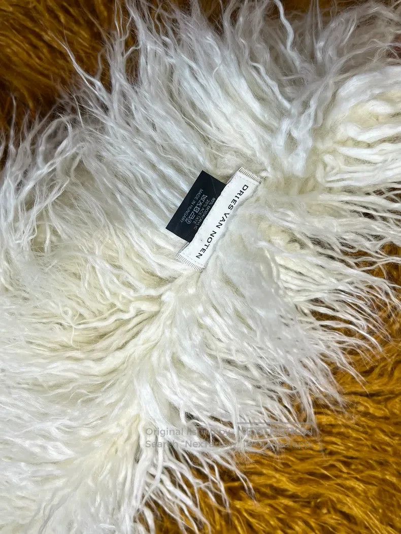 Dries Van Noten Dries Van Noten Fur Shawl Coat Size S / US 4 / IT 40 - 4 Thumbnail