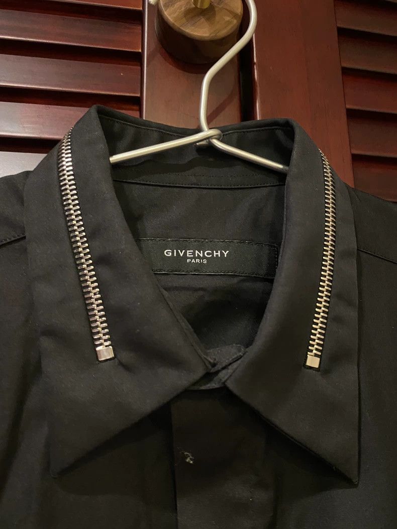 Givenchy Givenchy Size37 Men's Black Shirt Size US M / EU 48-50 / 2 - 3 Thumbnail