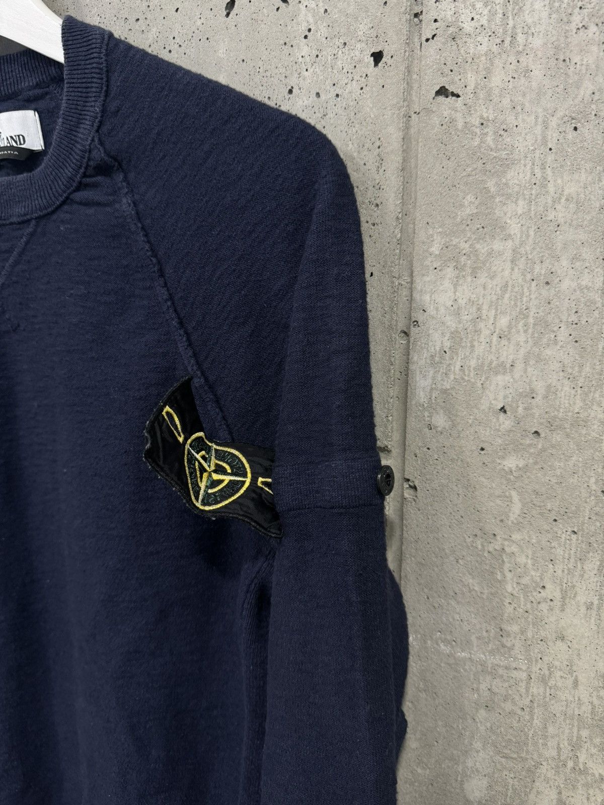 Stone Island Stone Island Marl Lightweight Knit Sweater Size M Size US M / EU 48-50 / 2 - 4 Thumbnail