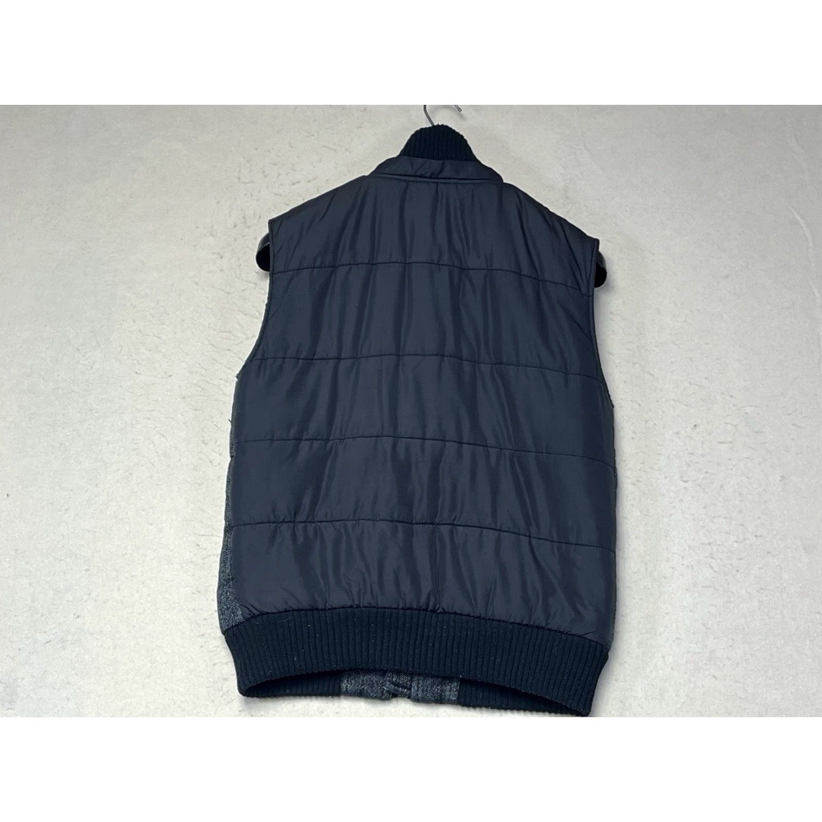 Zara Zara Vest Puffer Jacket Full Zip Black Wool Blend Lined M Men Gorpcore Utility Pockets Band Collar Size US M / EU 48-50 / 2 - 2 Thumbnail
