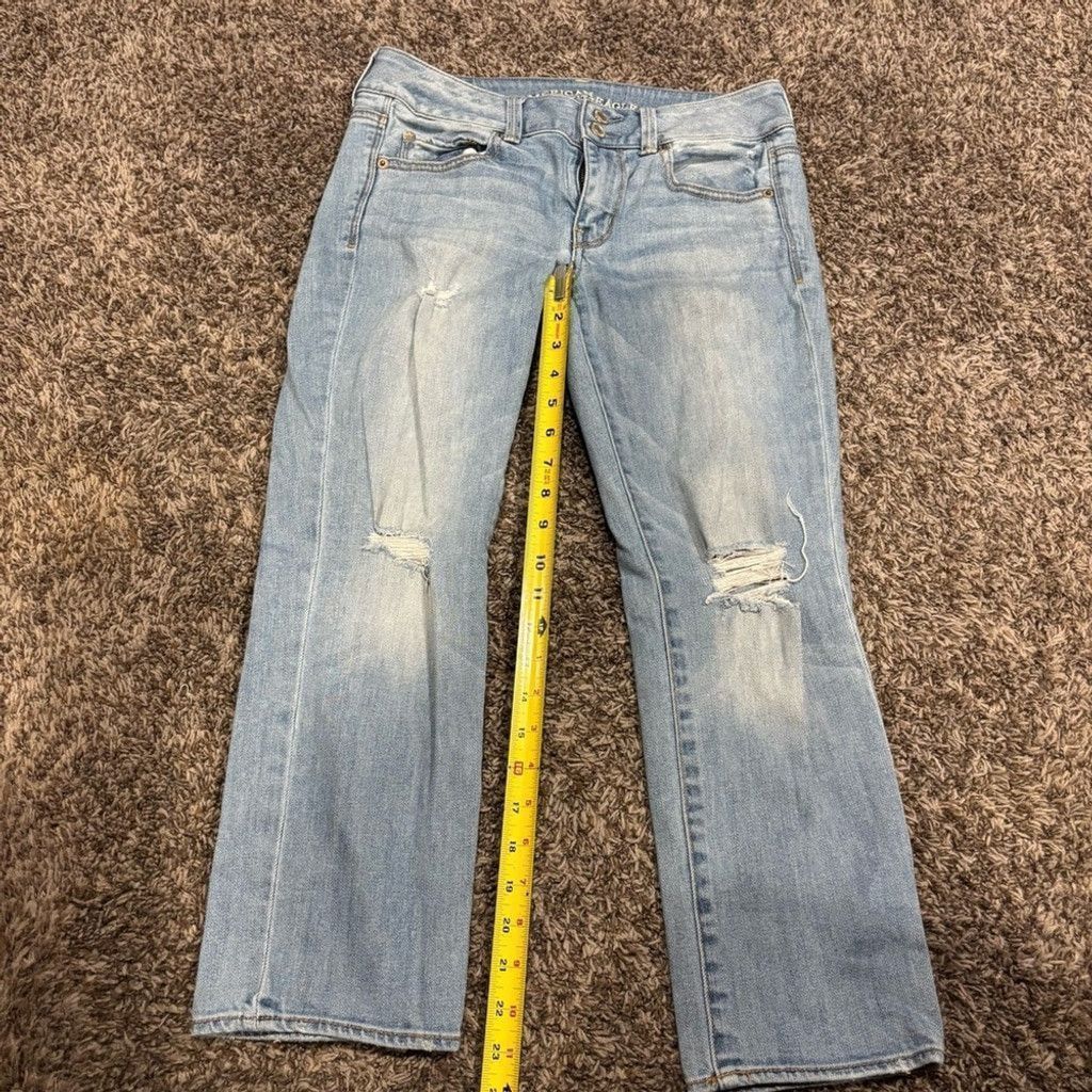 American Eagle Outfitters Women's American Eagle Crop Jeans Size 27" / US 4 / IT 40 - 5 Thumbnail