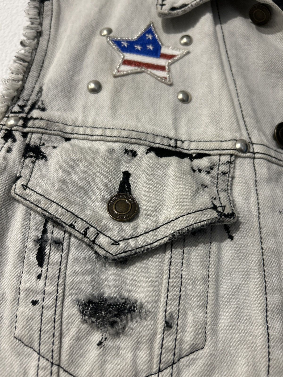 Saint Laurent Paris Saint Laurent ss16 Size US S / EU 44-46 / 1 - 5 Thumbnail