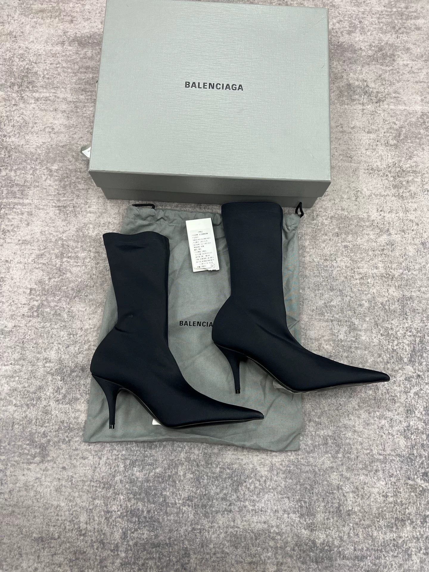 Balenciaga balenciaga black pointed toe ankle boots Size US 6 / IT 36 - 1 Thumbnail