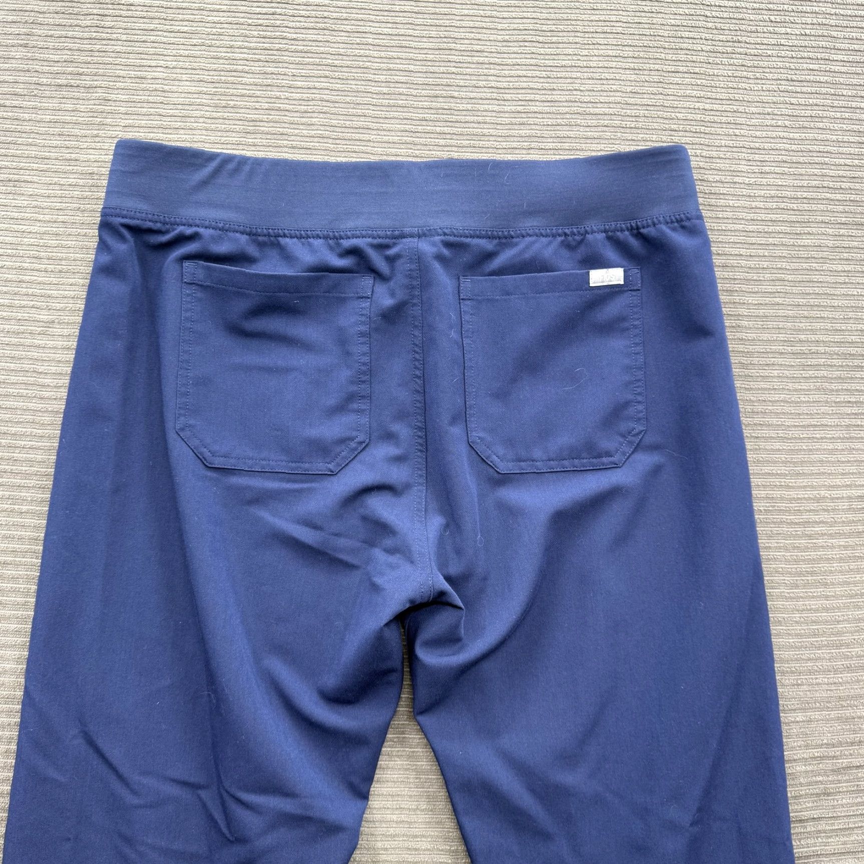 Vintage FIGS Technical Collection Pants Mens Large Navy Blue Drawstring Scrub Medical Size US 33 - 4 Thumbnail
