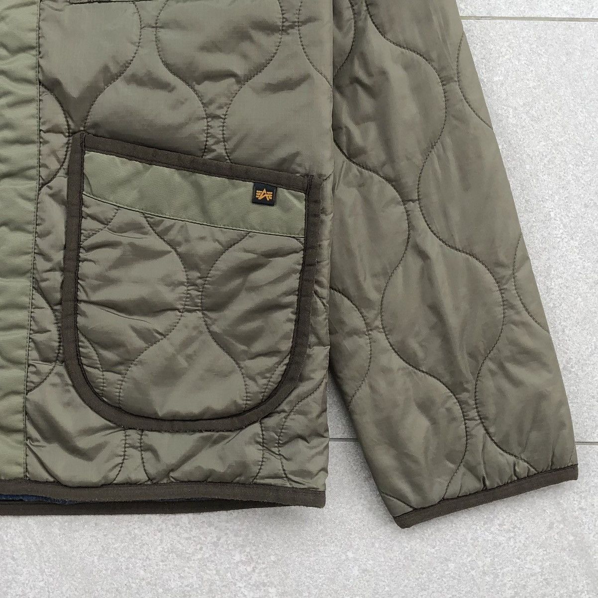 Alpha Industries Alpha Industries Inc x Lee Storm Rider Quilted Jacket Hoodie Size US M / EU 48-50 / 2 - 7 Thumbnail