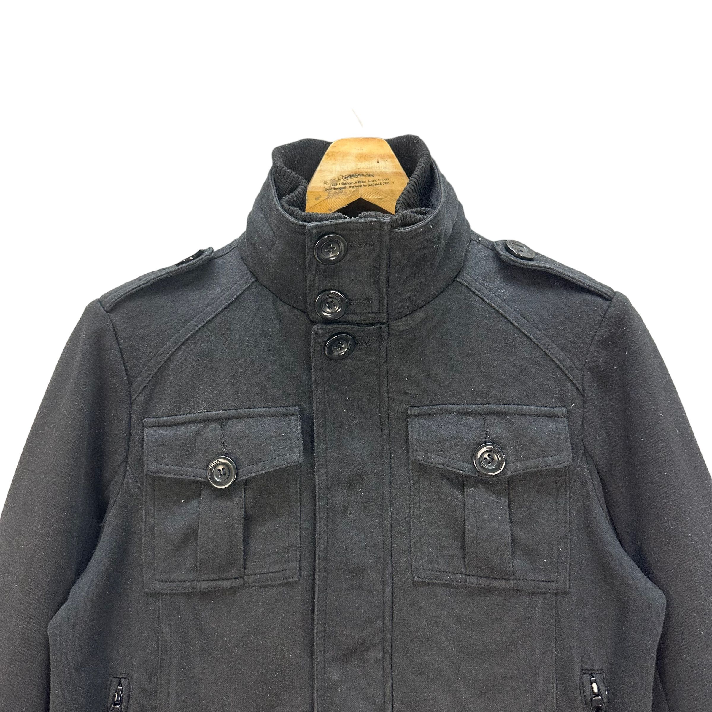 Von Dutch VON DUTCH WOOL JACKET #8460-010 Size L / US 10 / IT 46 - 2 Thumbnail