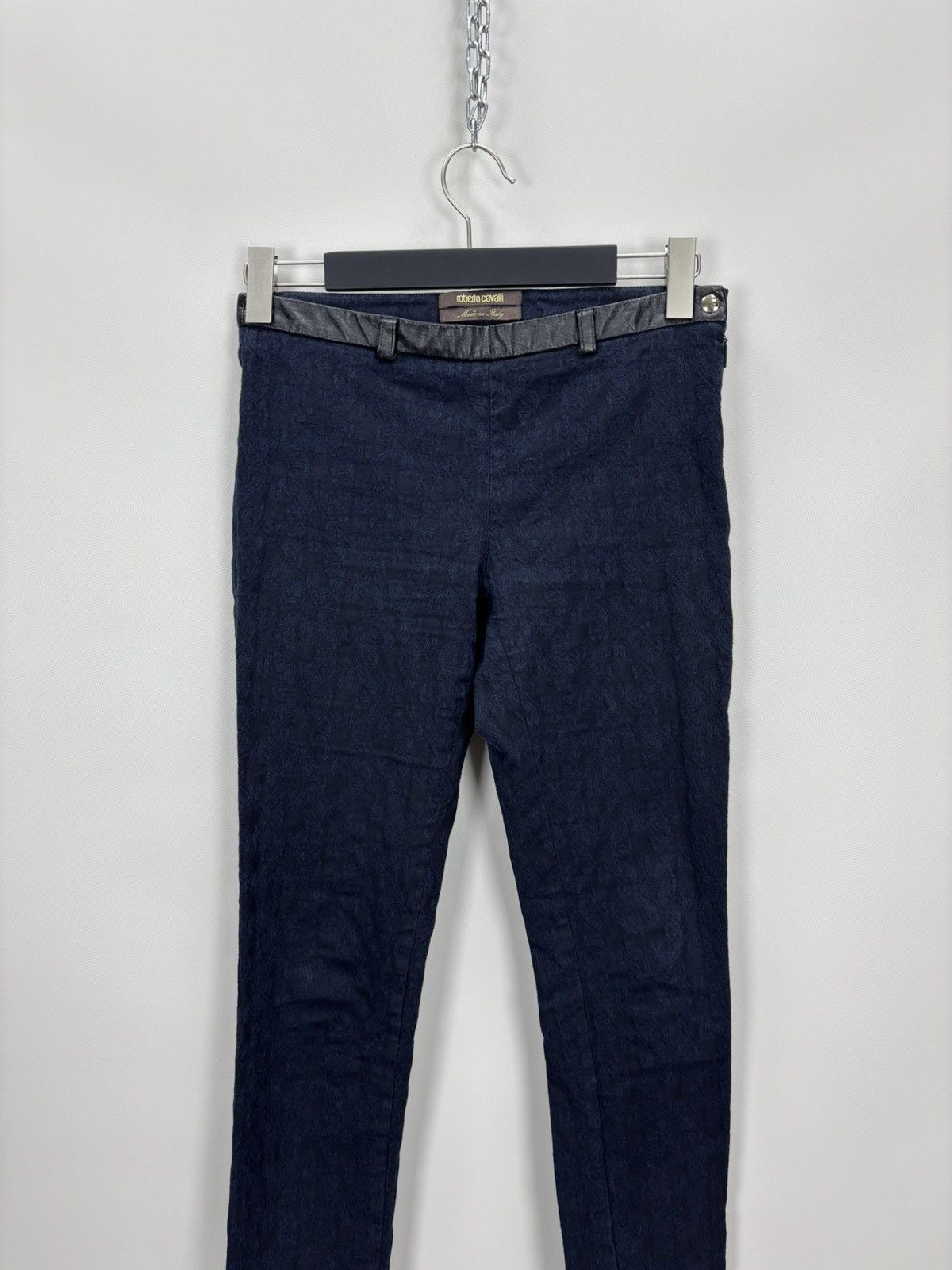Roberto Cavalli Womens pants Roberto Cavalli Size 42 Color Blue Size 28" / US 6 / IT 42 - 2 Thumbnail