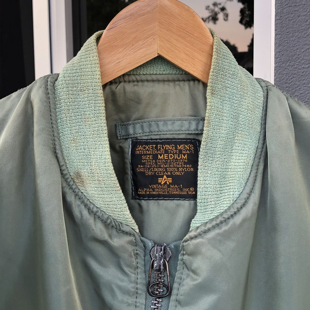 Alpha Industries Vintage Alpha Industries Intermediate Ma-1 Bomber Jacket Size US M / EU 48-50 / 2 - 19 Thumbnail