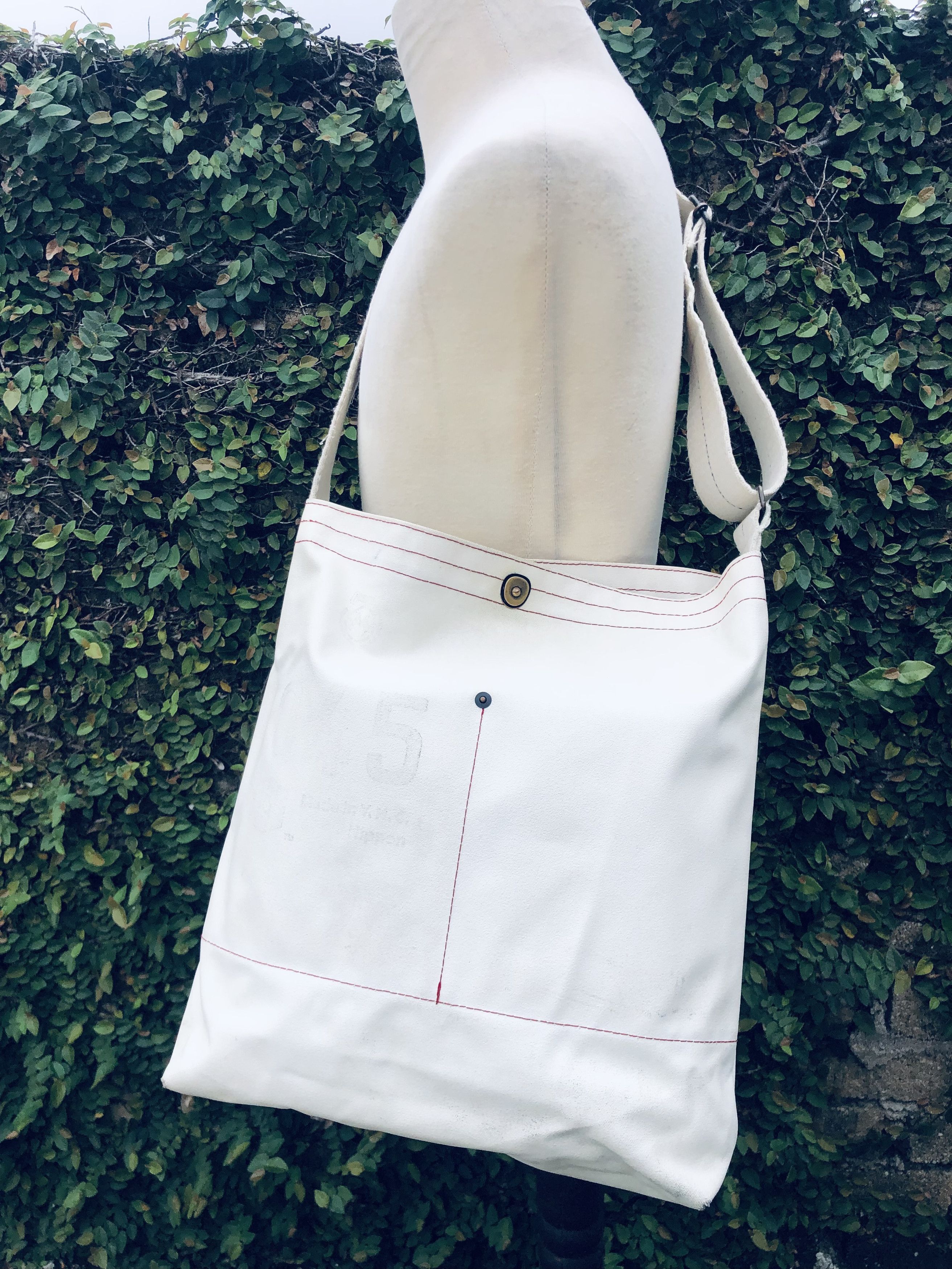 Japanese Brand 045 Yokohama Canvas Crossbody BAG Nippon Made Size ONE SIZE - 18 Thumbnail