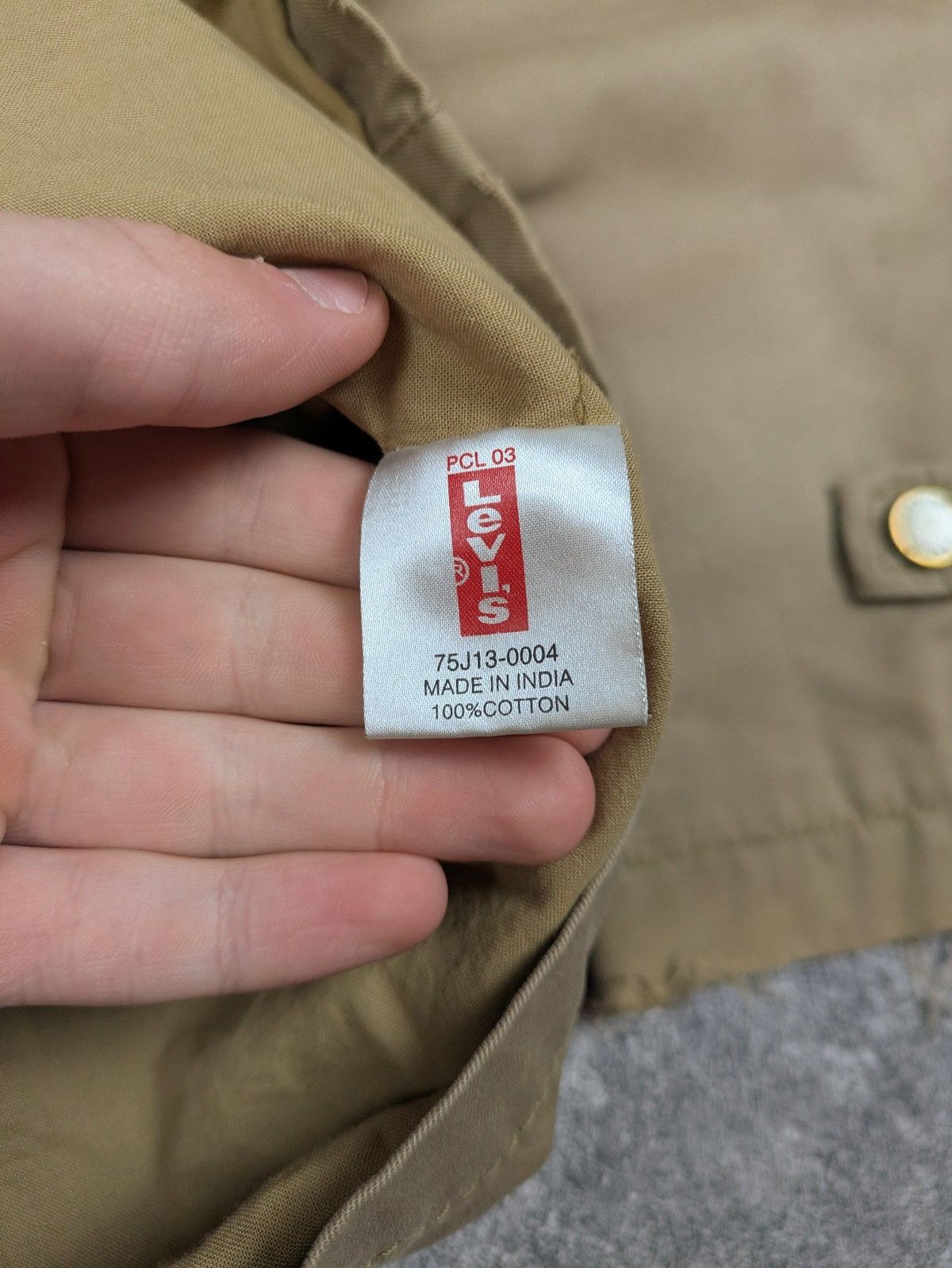 Levi's Vintage Levi’s Denim Workwear Military Jacket Size US XL / EU 56 / 4 - 10 Thumbnail