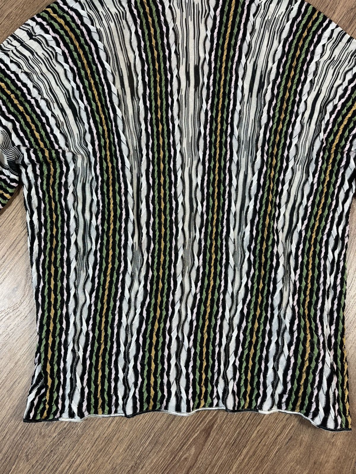 Missoni × Vintage Missoni Multicoloured Cardigan Jacket Size M / US 6-8 / IT 42-44 - 14 Thumbnail