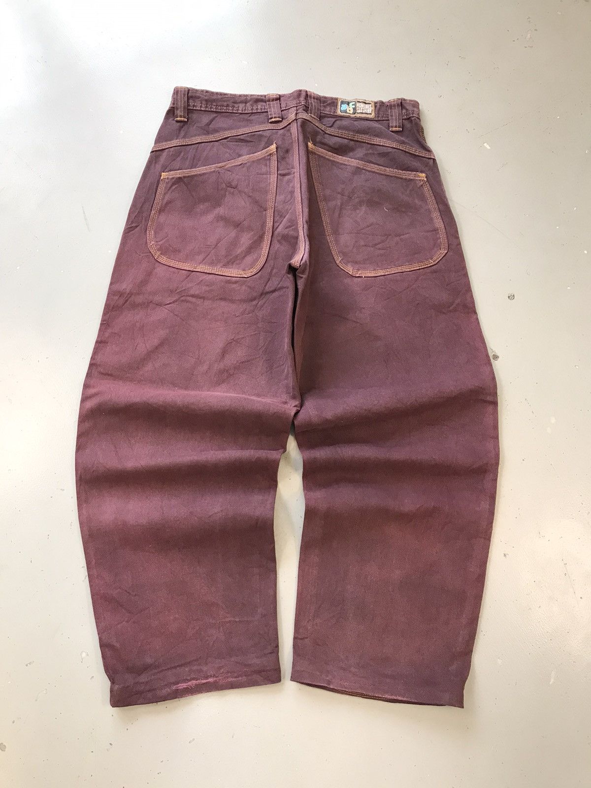 Vintage Vintage acmebilt clothing big pocket baggy fit denim Size US 36 / EU 52 - 2 Thumbnail