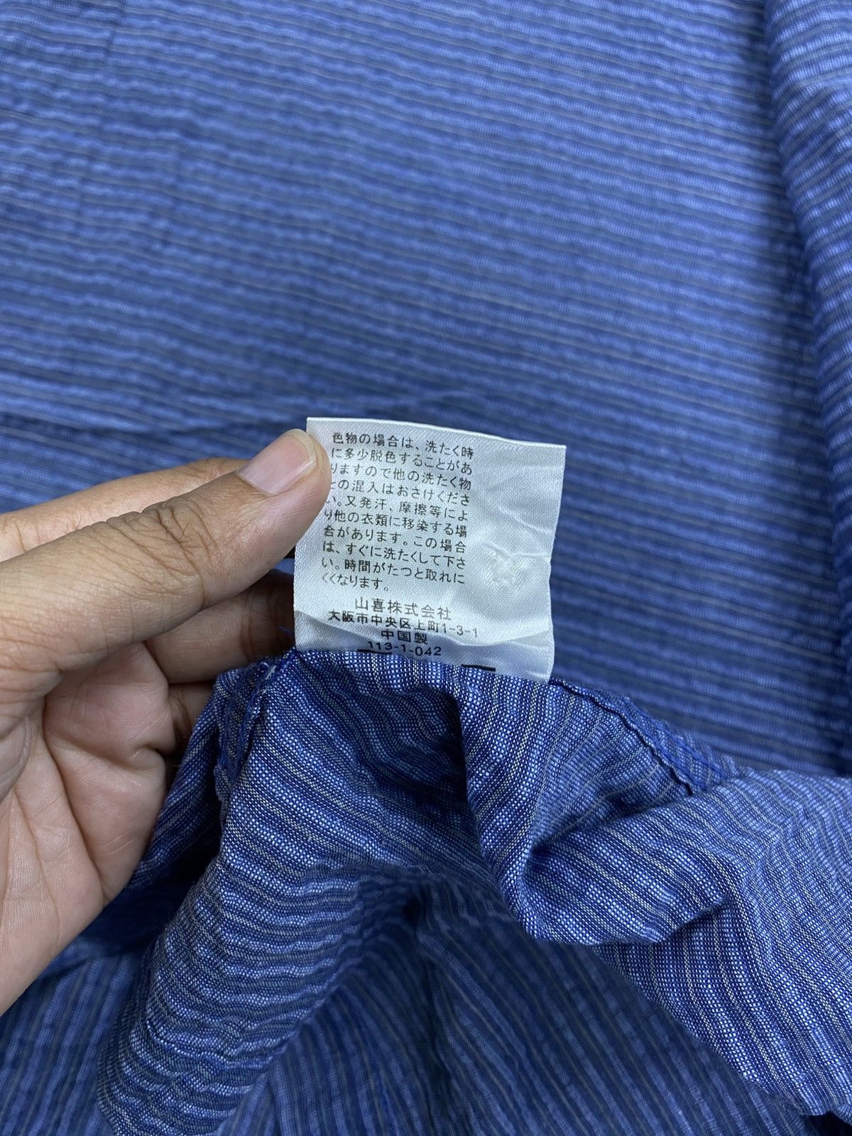 Kansai Yamamoto Vintage Kansai Jeans Shortsleeve Cotton Zipper Jacket Size US M / EU 48-50 / 2 - 12 Thumbnail