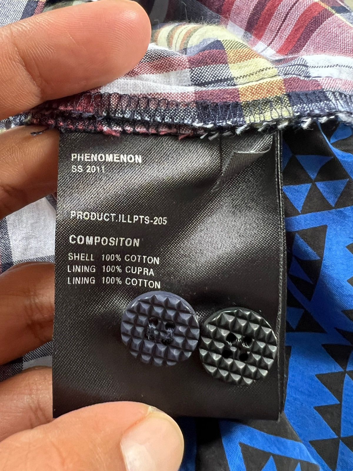 Japanese Brand × PHENOMENON Phenomenon SS2011 Plaid Pants Size US 30 / EU 46 - 13 Thumbnail