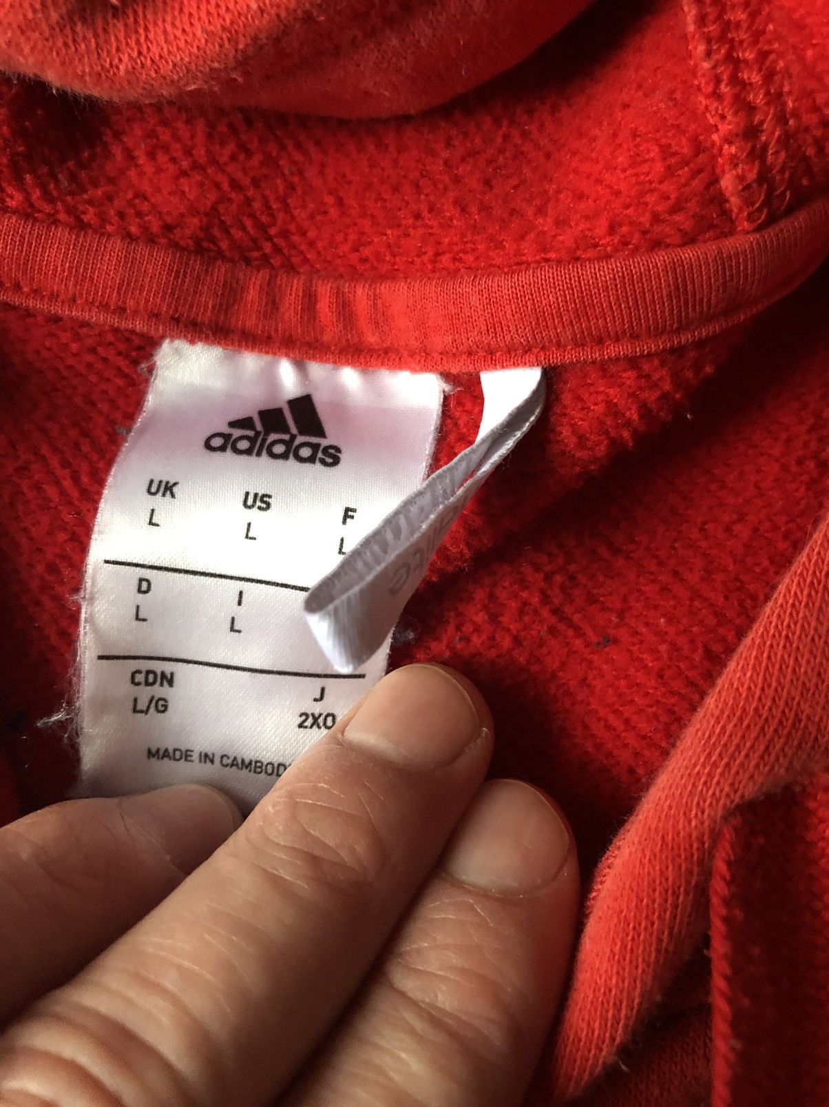 Adidas Adidas Poland hooded sweatshirt olympic Size US L / EU 52-54 / 3 - 3 Thumbnail