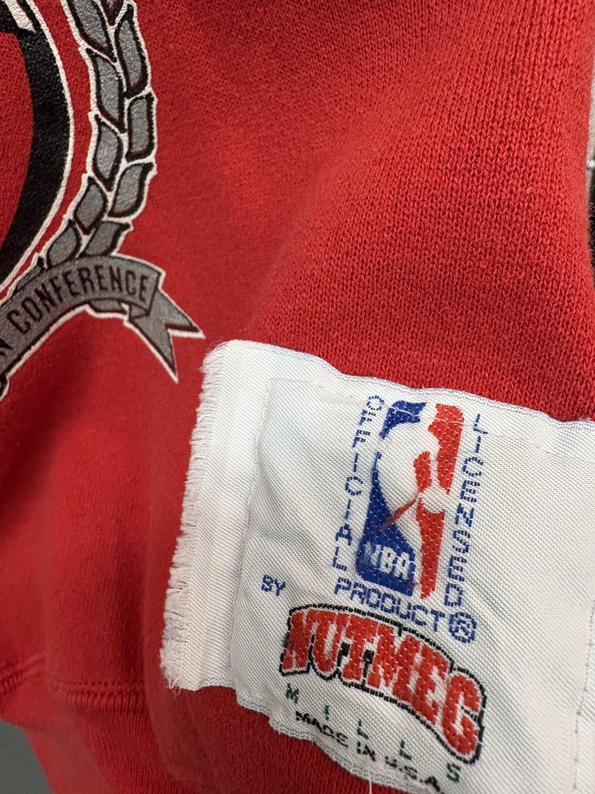 NBA × Nutmeg × Vintage Vintage Chicago Bulls 90s Crewneck Size US L / EU 52-54 / 3 - 3 Thumbnail