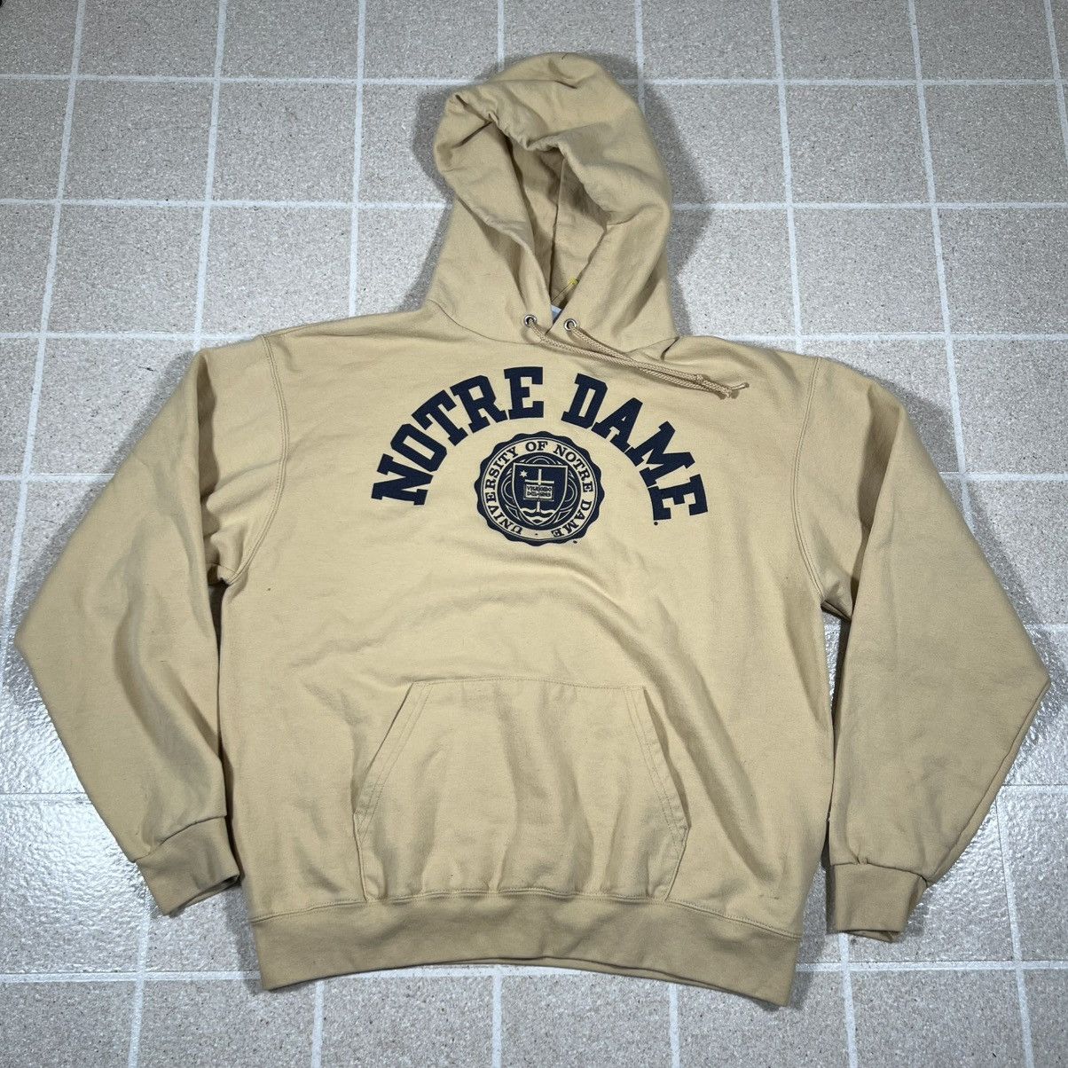Champion Notre Dame Fighting Irish Sweatshirt Gold Champion Hoodie Size US L / EU 52-54 / 3 - 1 Thumbnail