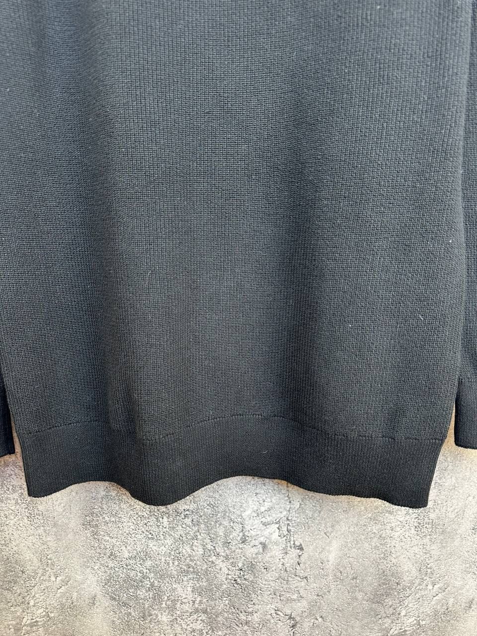 Paul James Paul James Waffle Knit Sweater Black Crew Jumper Sweatshirt Size US S / EU 44-46 / 1 - 7 Thumbnail
