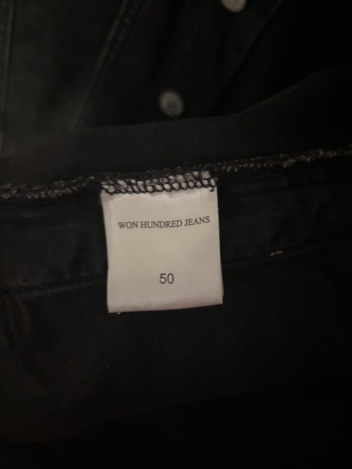 Won Hundred Black Won Hundred Jean Jacket Size US M / EU 48-50 / 2 - 5 Thumbnail