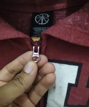Forever 21 VINTAGE STYLE Harvard University Zip Hoodie Maroon 36 Size US S / EU 44-46 / 1 - 6 Thumbnail