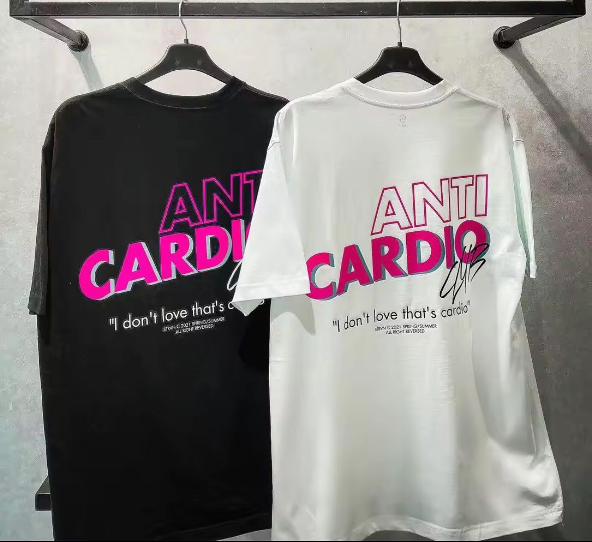 Other Streetwear Y2K Gym Love Cardio Short Sleeve T-Shirt Size US L / EU 52-54 / 3 - 1 Thumbnail