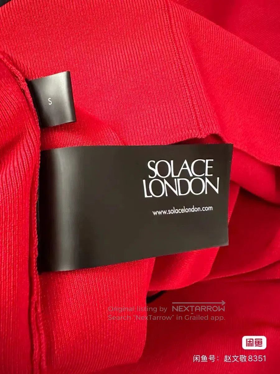 Solace London Solace London Knit Red Dress Size 8. Size S / US 4 / IT 40 - 3 Thumbnail