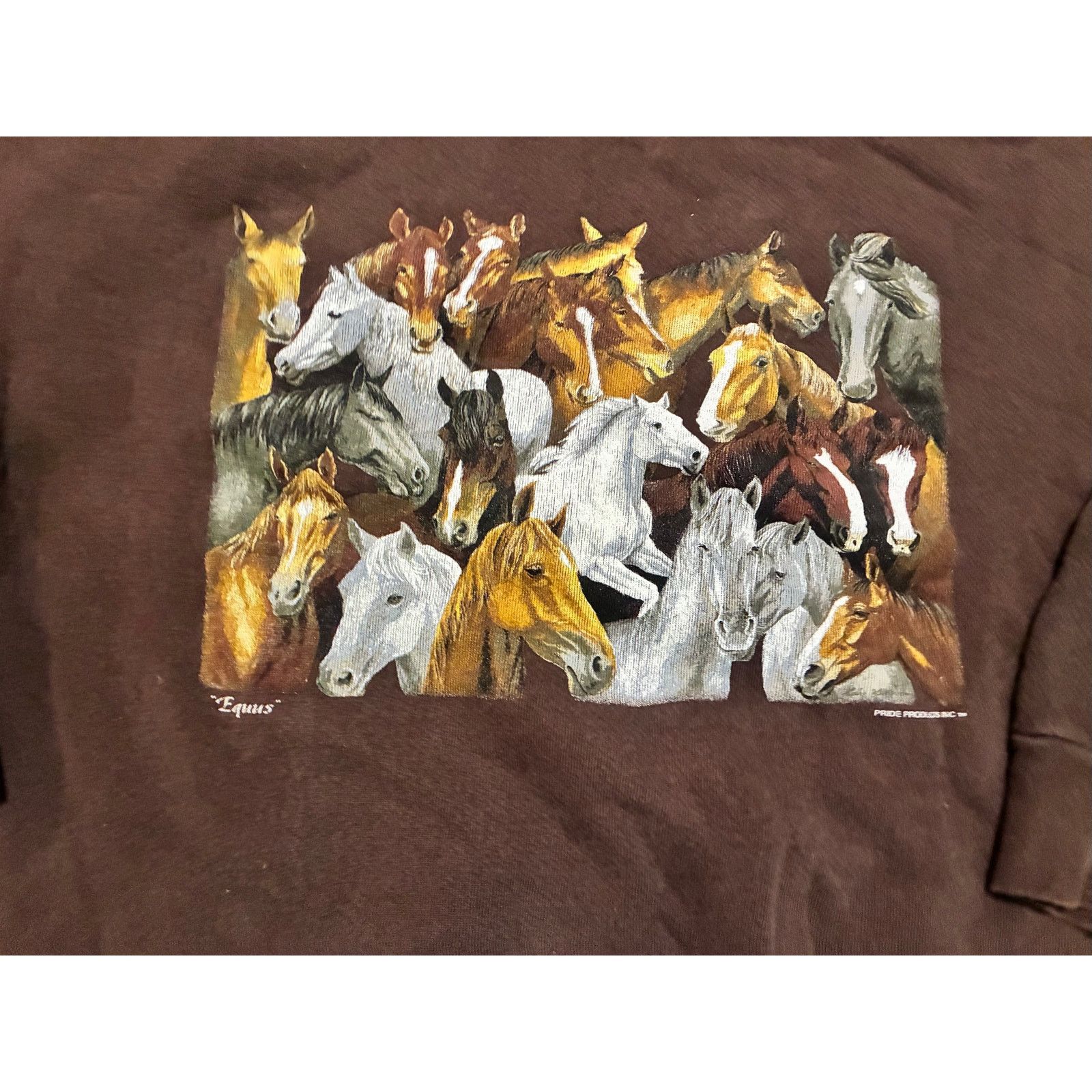 AAA Vintage Horse Graphic Sweatshirt Large AAA All Style Apparel Size US L / EU 52-54 / 3 - 4 Thumbnail