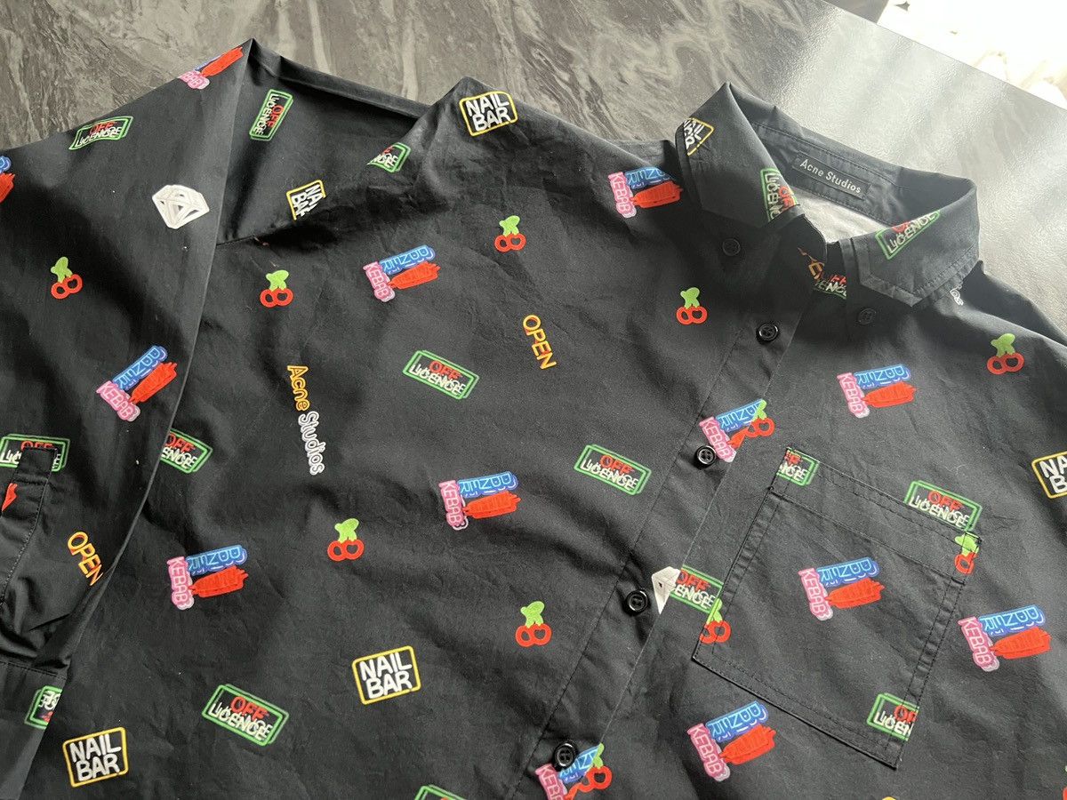 Acne Studios Acne Studios : Neon Label All Over Printed Size US M / EU 48-50 / 2 - 4 Thumbnail
