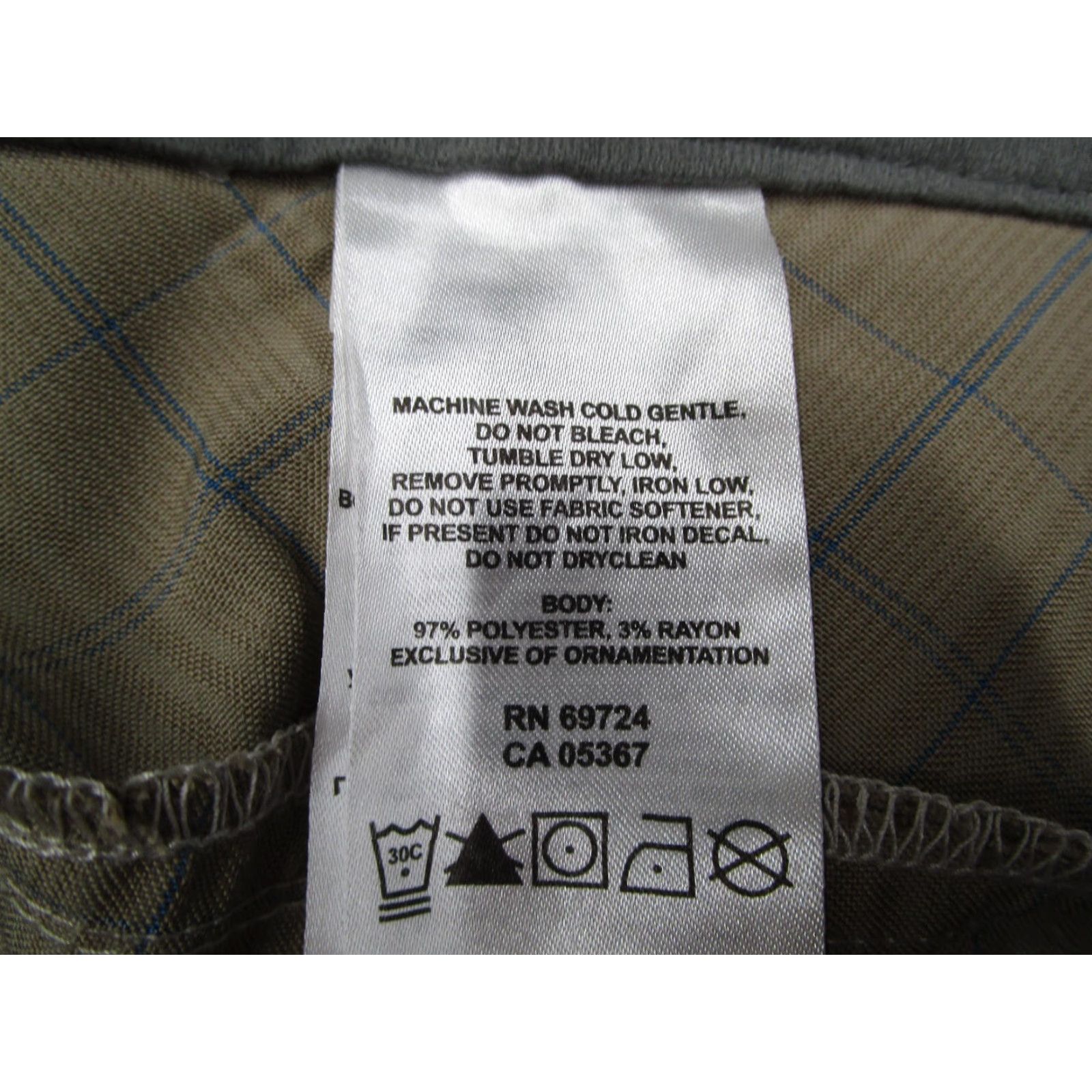 Mountain Hardwear Mountain Hardwear Shorts Mens 30 Beige Plaid Trotter Trunk Outdoor Chino Casual Size US 30 / EU 46 - 5 Thumbnail