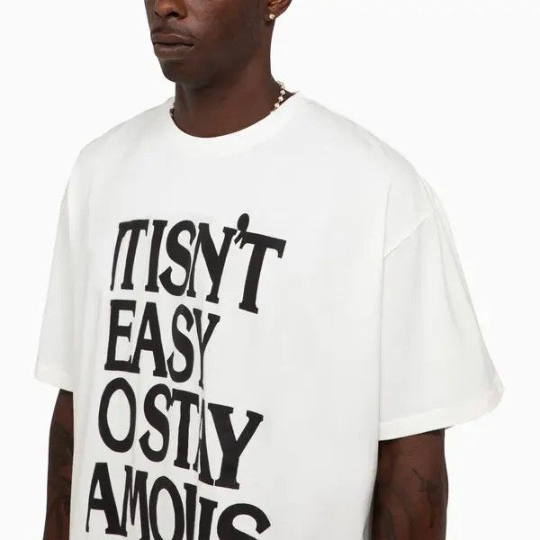 1989 STUDIO o1y0525 T-Shirt in White Size US M / EU 48-50 / 2 - 3 Thumbnail