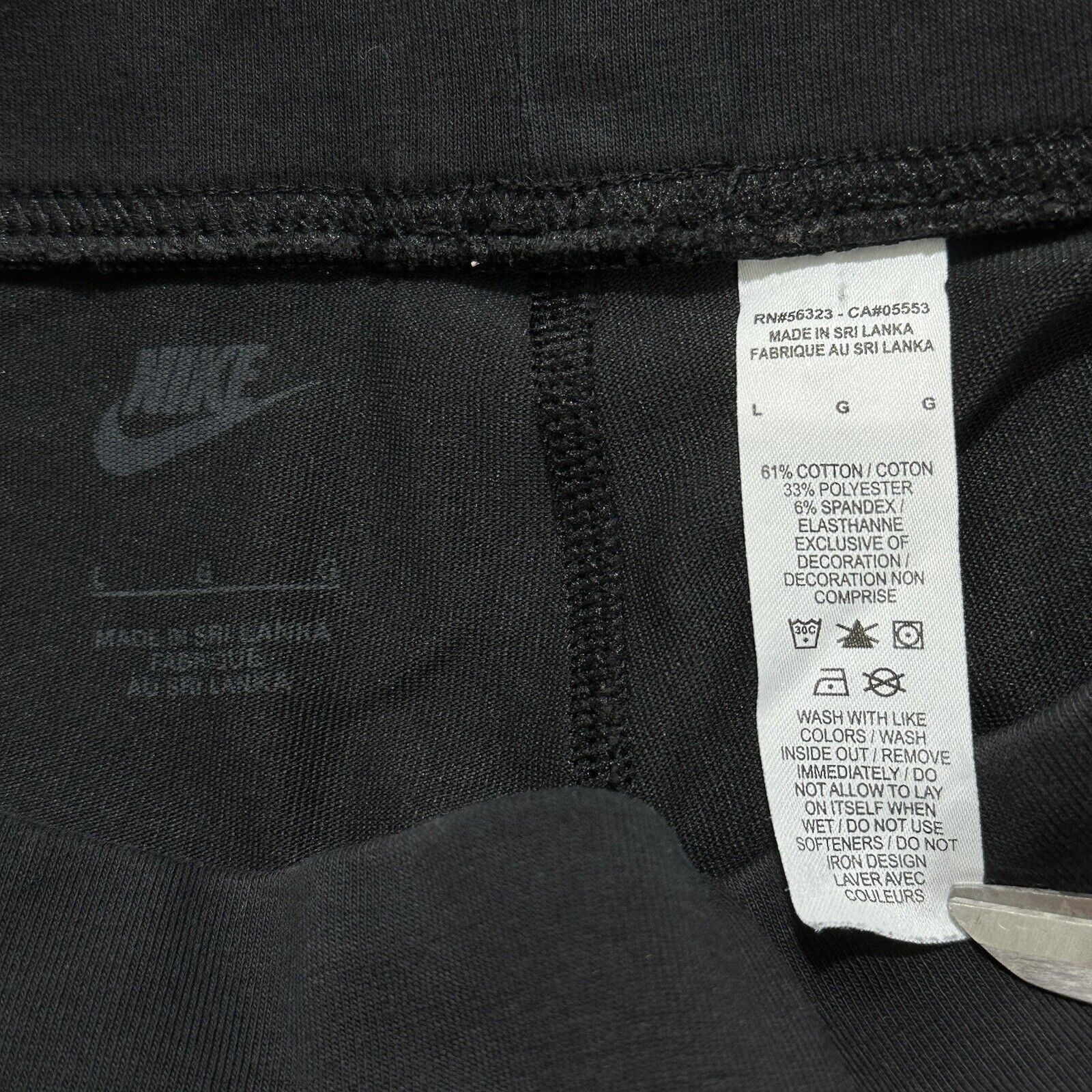 Nike Nike Large 7/8 Running Leggings Floral Yoga Pants Black Size 34" / US 12 / IT 48 - 6 Thumbnail