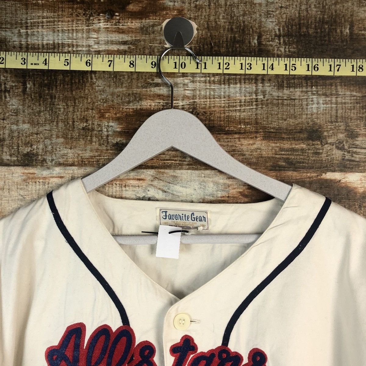 Japanese Brand × Vintage Javonite Gear All Star White jersey #A1972 Size US M / EU 48-50 / 2 - 4 Thumbnail