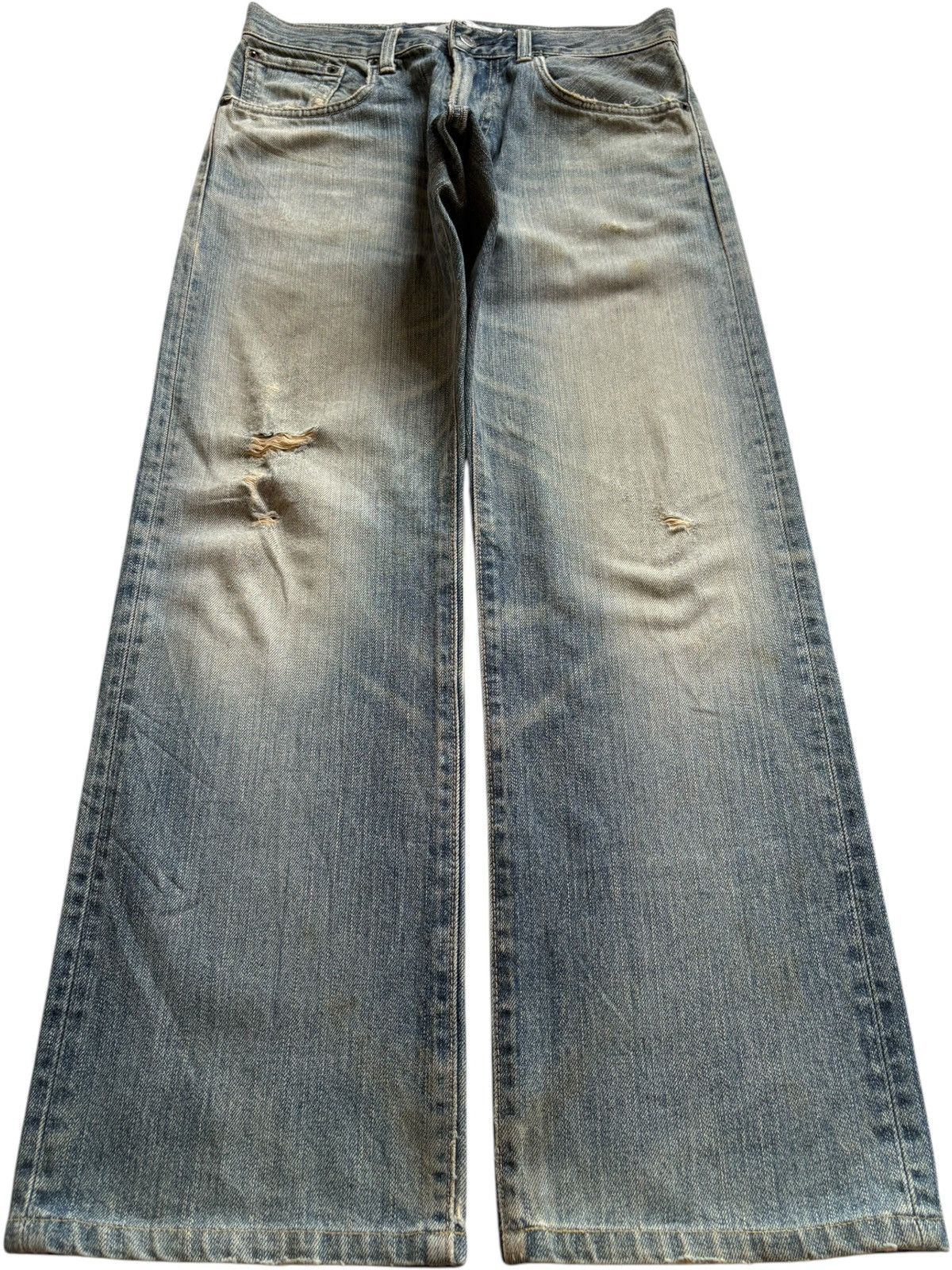 Edwin × Japanese Brand Exclusive Vintage Japanese Edwin Mud Wash Baggy Jeans Size US 30 / EU 46 - 1 Thumbnail