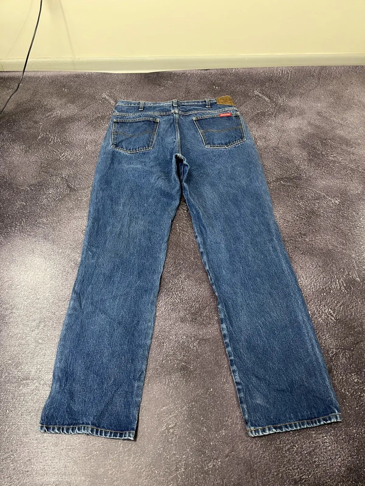 Dickies × Vintage Vintage Dickies USA Blue Denim Work Hype Jeans Size US 34 / EU 50 - 3 Thumbnail