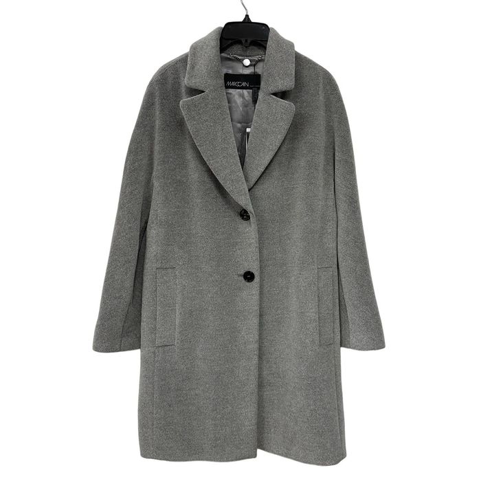 Marc Cain Marc Cain Coat with alpaca and wool Gray size N3 US 8 New ...