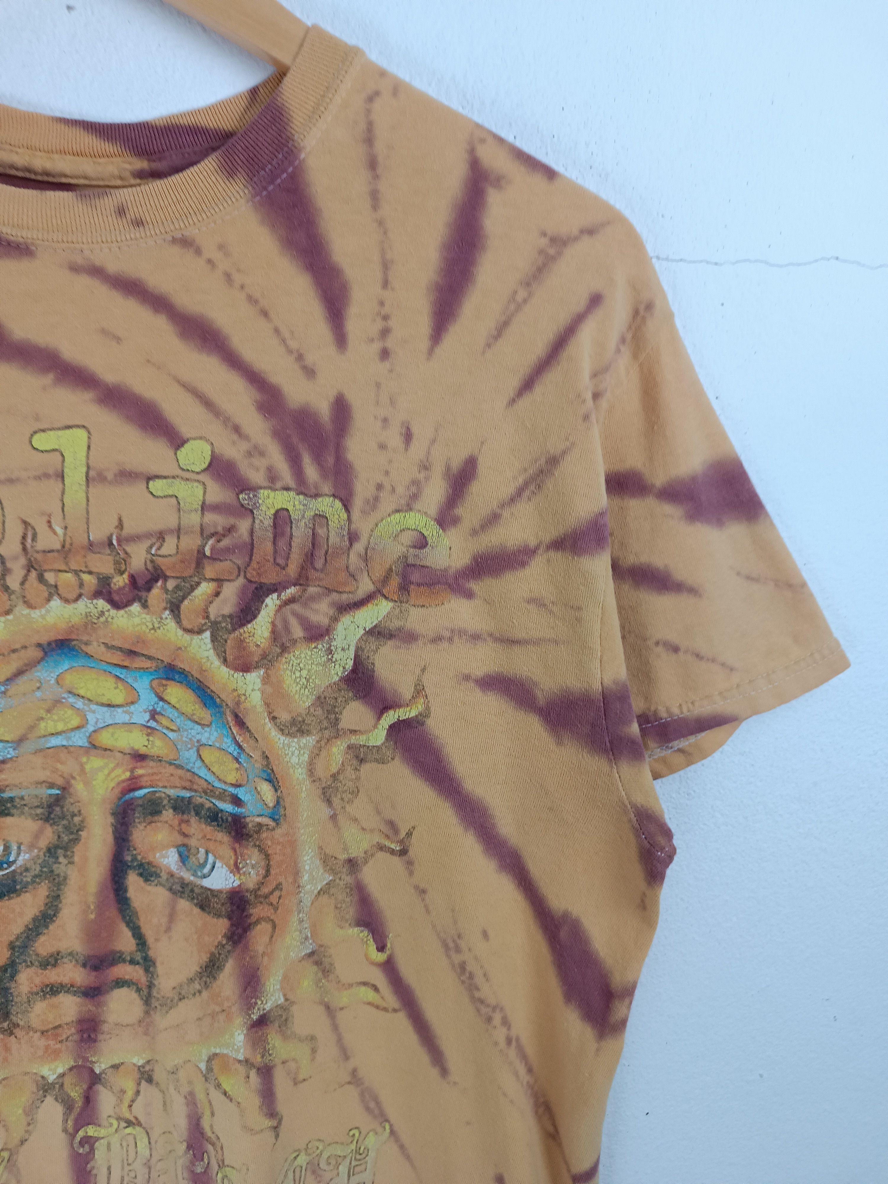 Vintage VINTAGE Y2K SUBLIME LONG BEACH SUN LOGO TIE DYE SKA PUNK Size US M / EU 48-50 / 2 - 6 Thumbnail