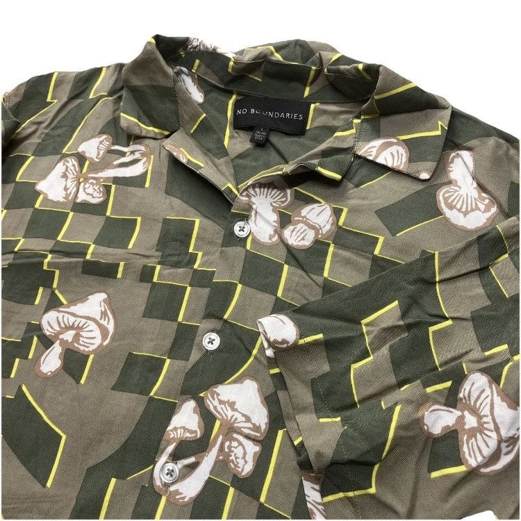 Other Y2K Rayon Mushroom Shirt Size US S / EU 44-46 / 1 - 1 Thumbnail