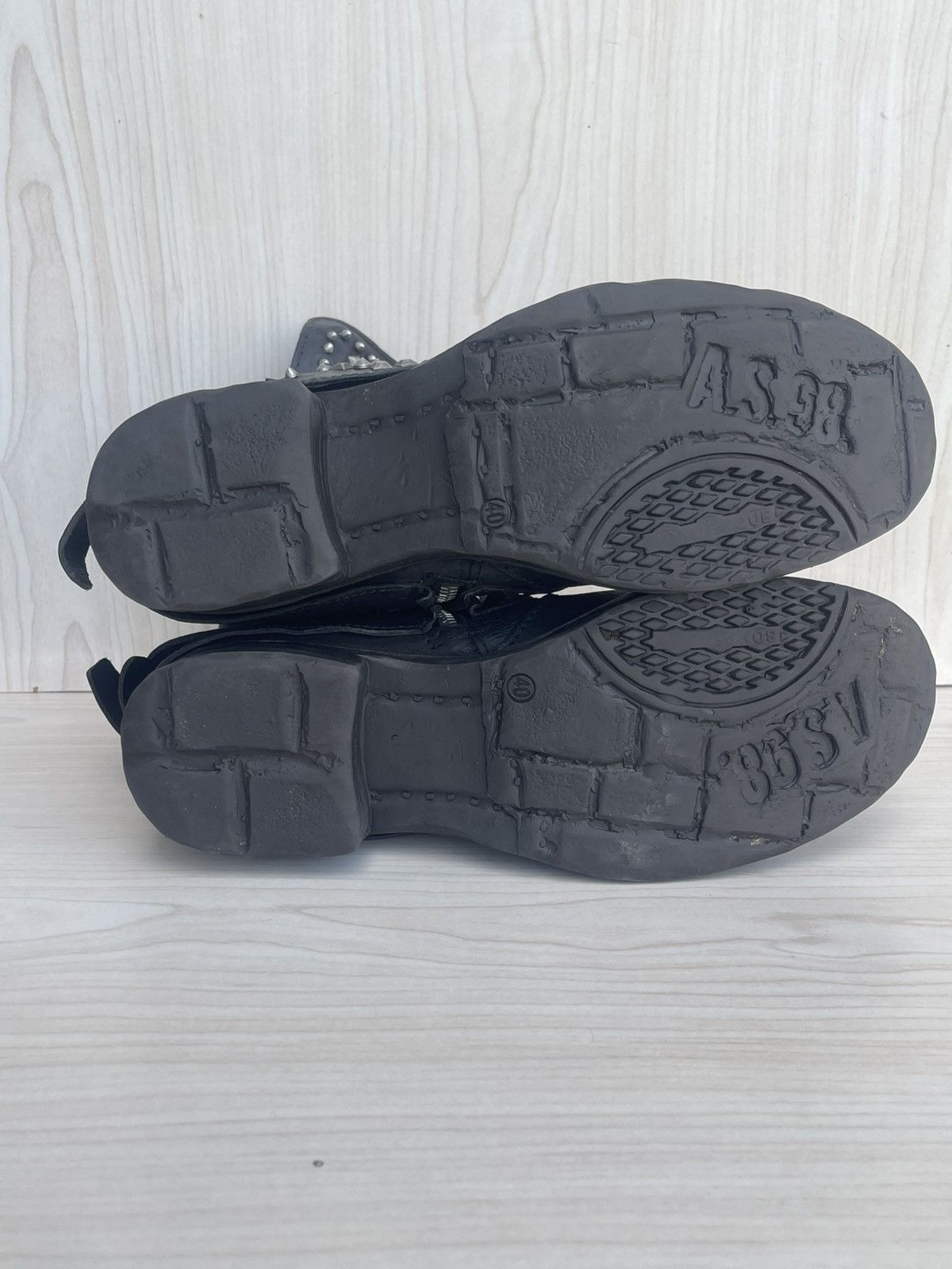 A.S.98 ANKLE BOOTS SABEY zip boot like kmrii and guidi Size US 7 / EU 40 - 15 Thumbnail