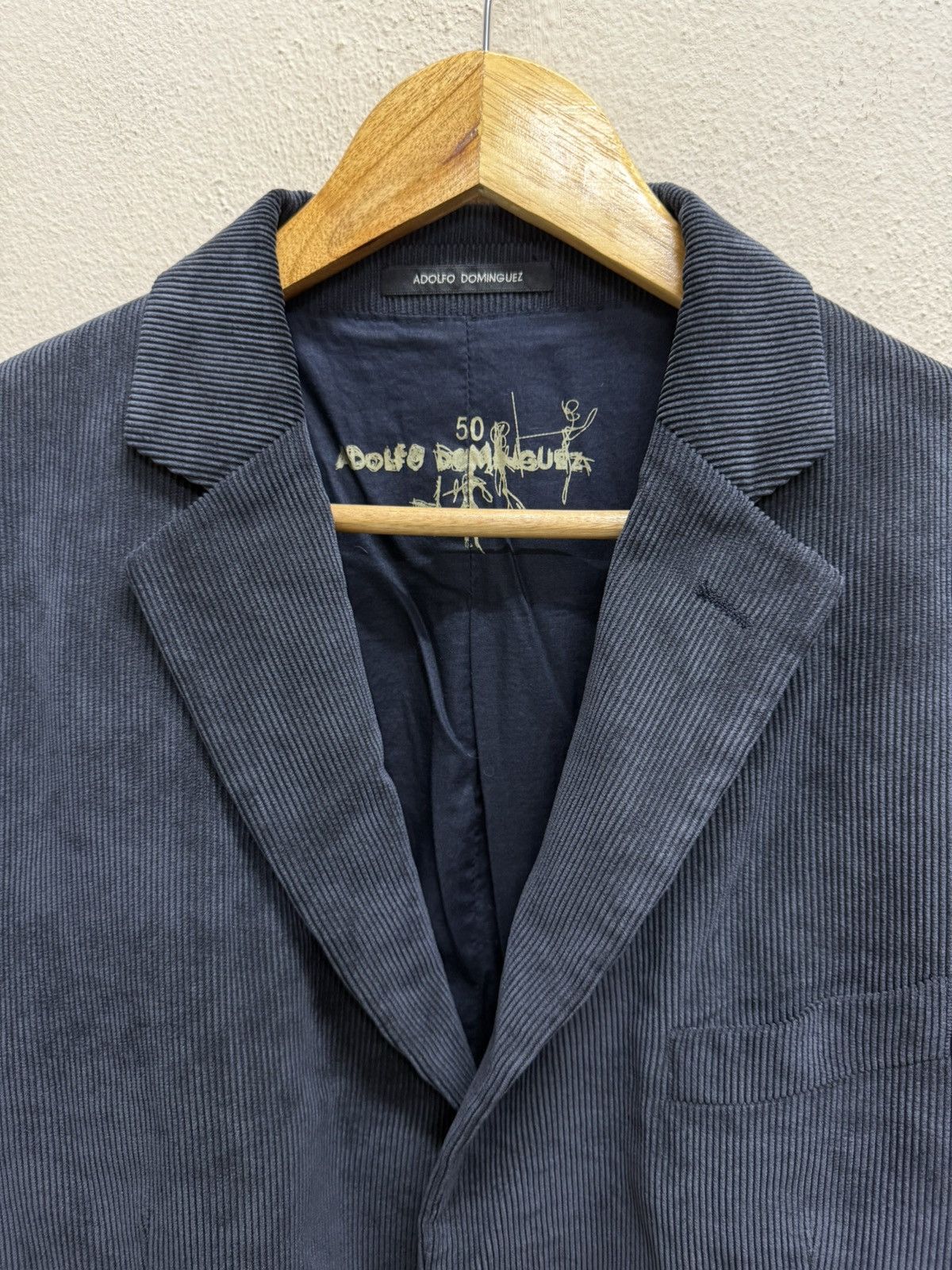 Adolfo Dominguez × Japanese Brand × Vintage Adolfo dominguez cudroy Coats Jacket Size US M / EU 48-50 / 2 - 17 Thumbnail