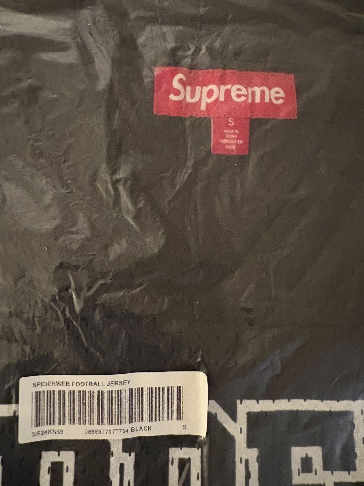 Supreme Supreme spiderweb football jersey SS24 New Small Size US S / EU 44-46 / 1 - 5 Thumbnail