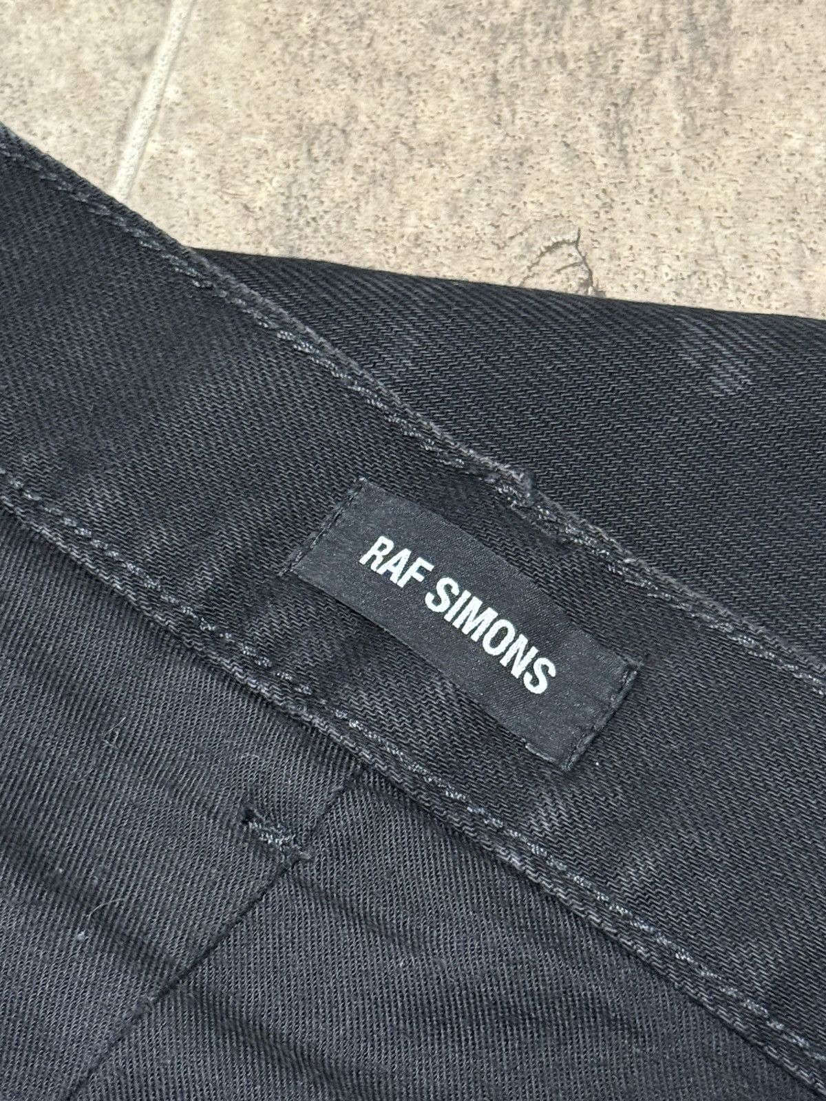 Raf Simons Raf Simon’s Destroyed Double Denim in Black Size US 32 / EU 48 - 8 Thumbnail