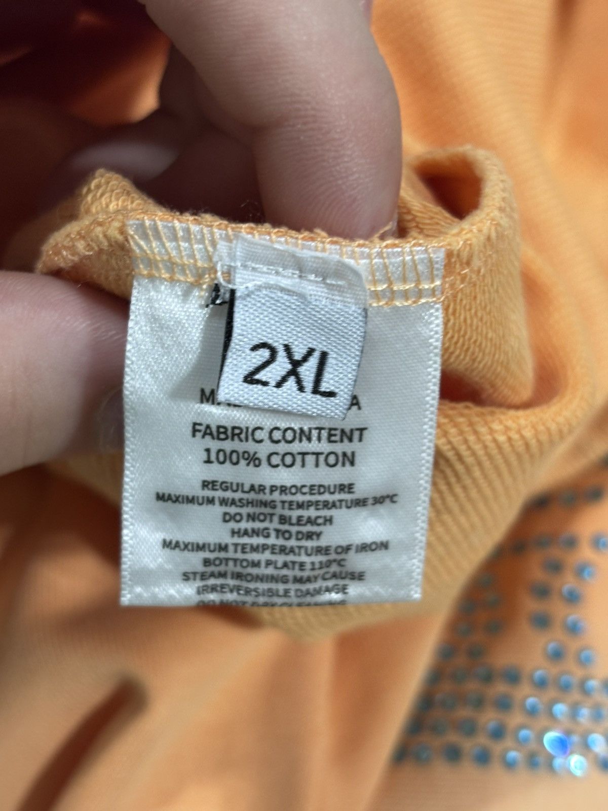 SSDD SSBD Haus Von Orange Tee Size US XXL / EU 58 / 5 - 8 Thumbnail
