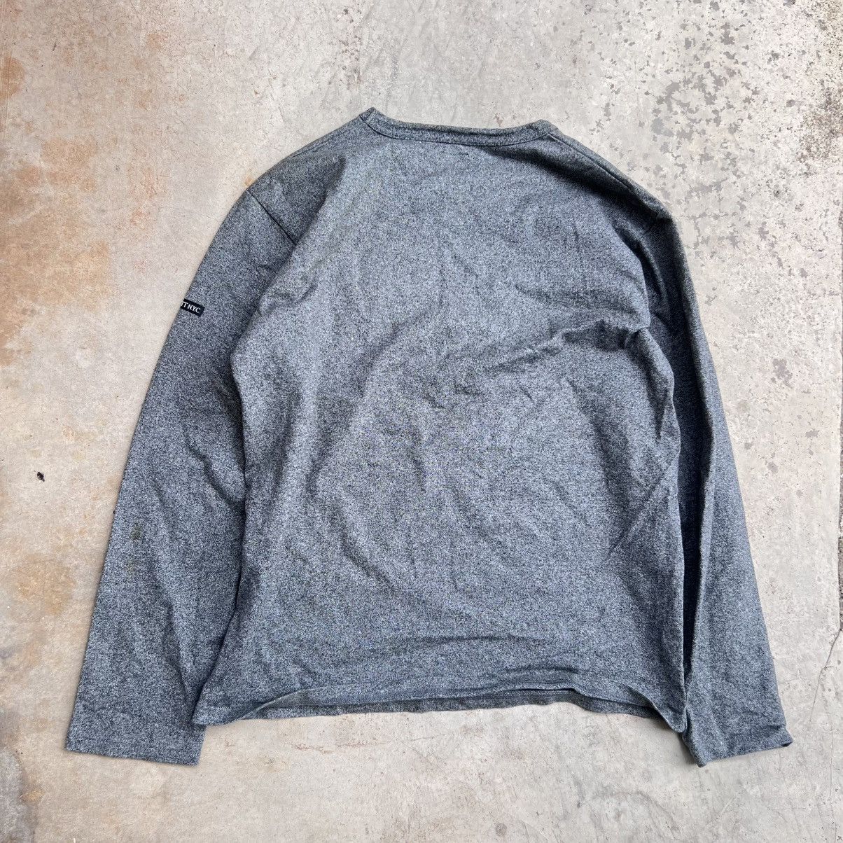Schott Schott NYC Long Sleeve Tshirt Leather Pocket Size US XL / EU 56 / 4 - 6 Thumbnail