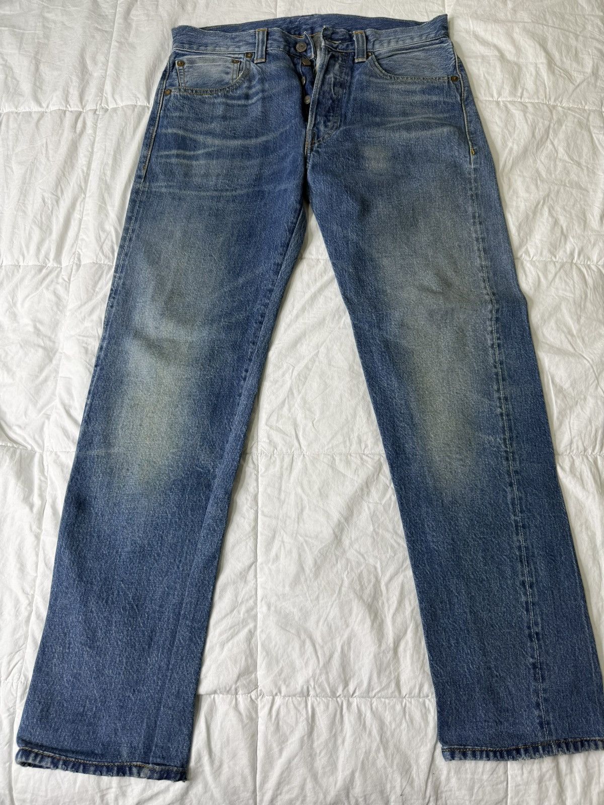 Levi's Levi's 501 Capital E selvedge Denim Jeans Size 32x30 Size US 30 / EU 46 - 1 Thumbnail