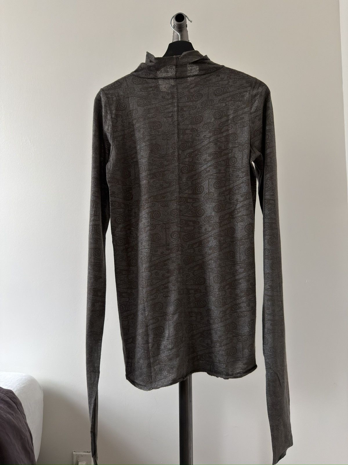 Rick Owens FW19 LARRY Fortuny Turtleneck Size US S / EU 44-46 / 1 - 2 Thumbnail